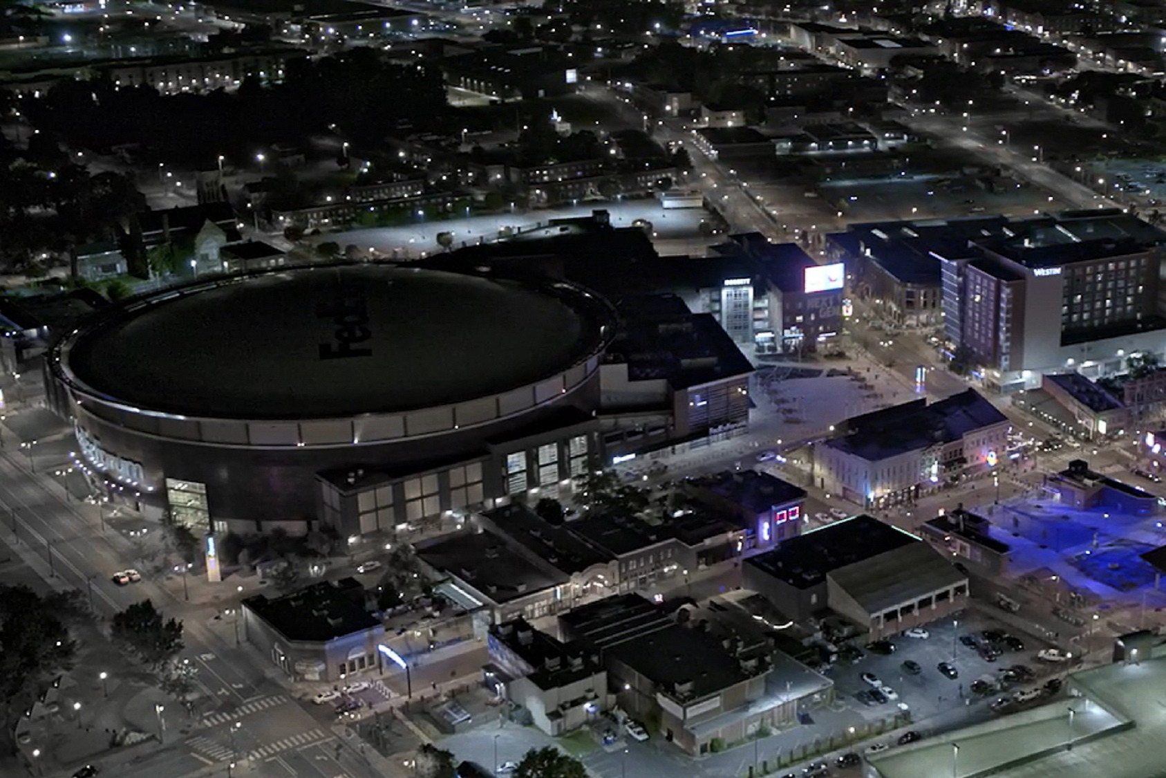 City of Memphis Aerial 